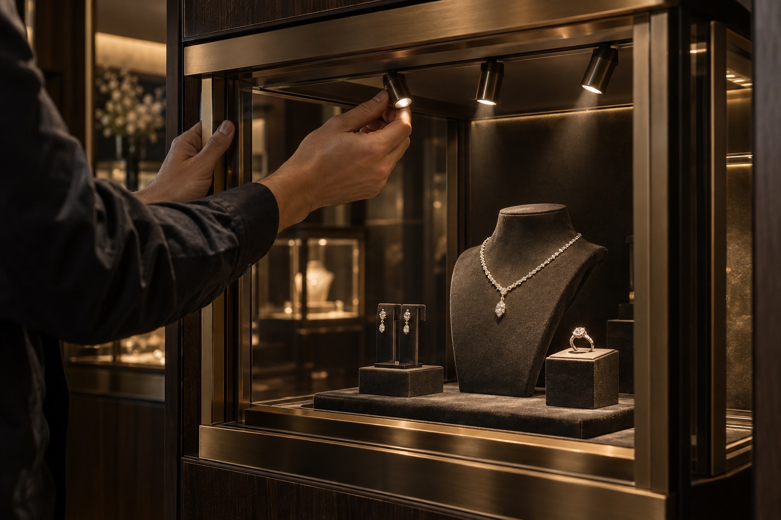 Interior design and joinery detailing developed alongside the architecture, not as an afterthought.