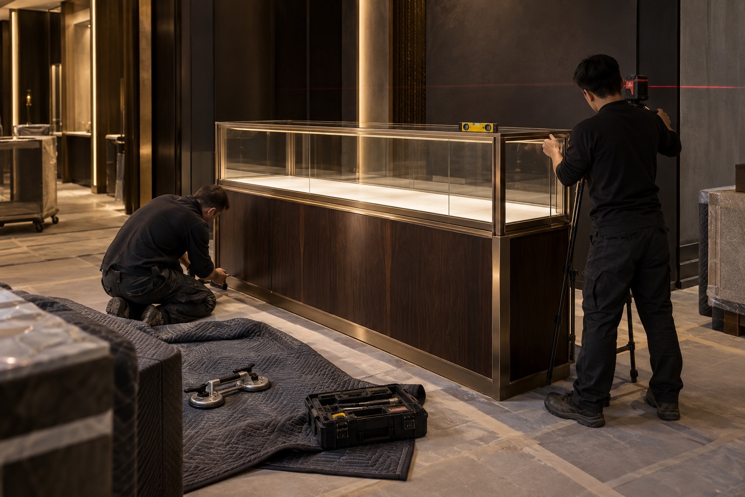 Turnkey construction management that keeps the architect's intent intact from groundbreaking to handover.